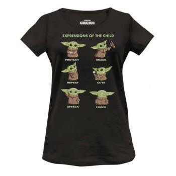Baby Yoda damesshirt – Child Expressions